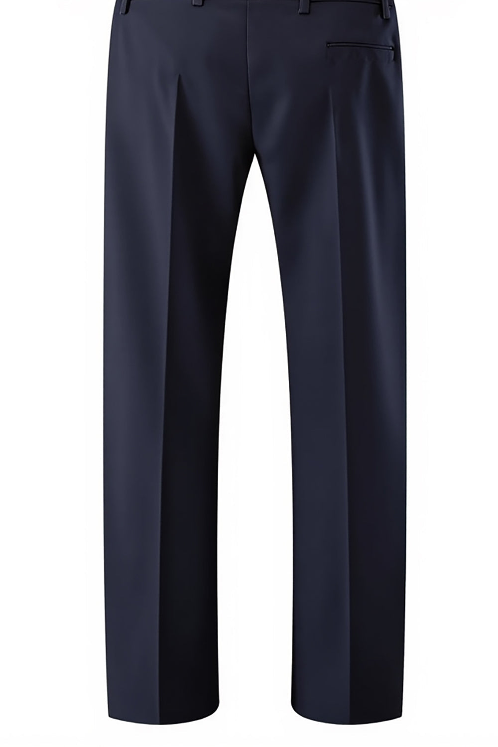 Mörklila Skårade Kavajslag 3 stycken Slim Fit Groomsmen Kostymer