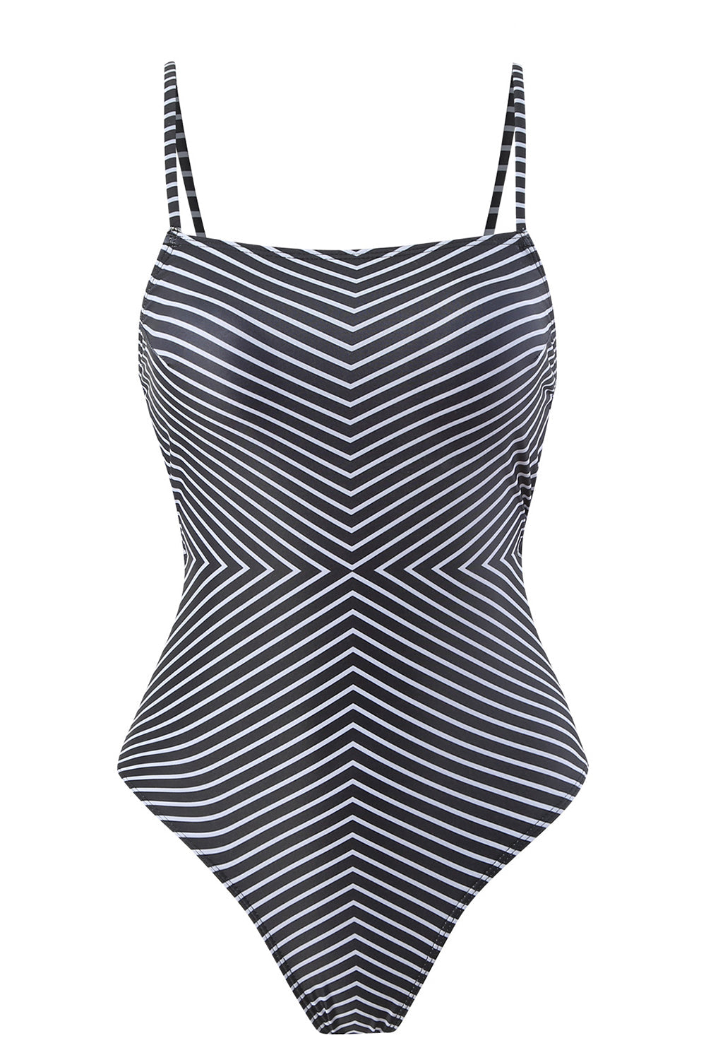 Royal Blue One Piece Ärmlös Beach Badkläder