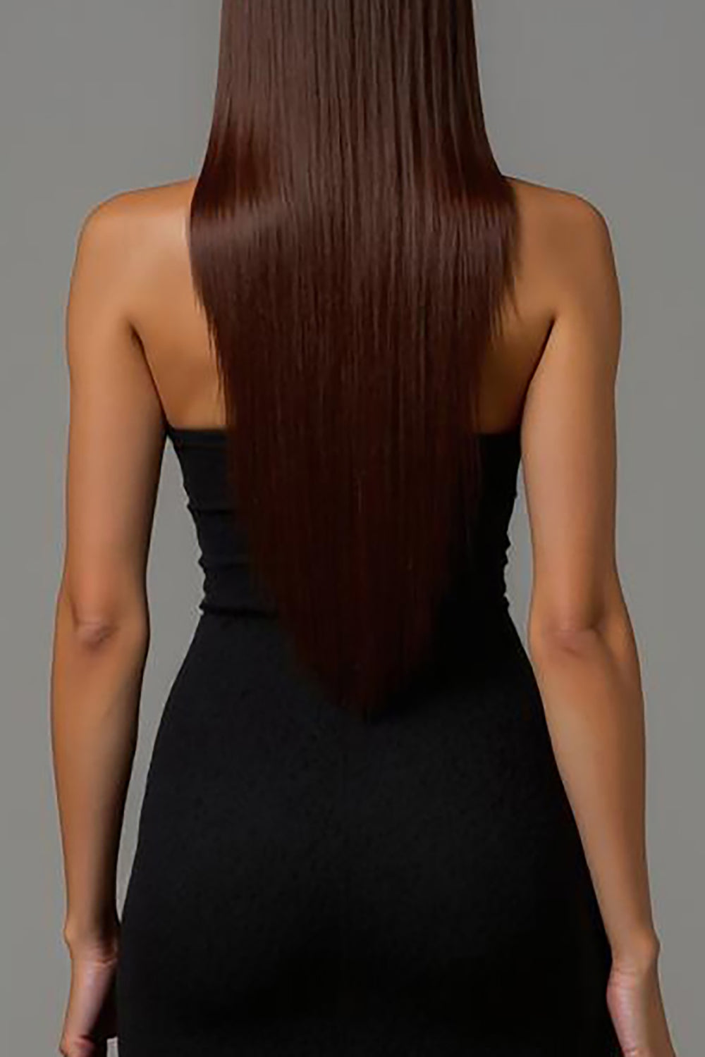 Svart Fodral V-hals Lång formell klänning med spets