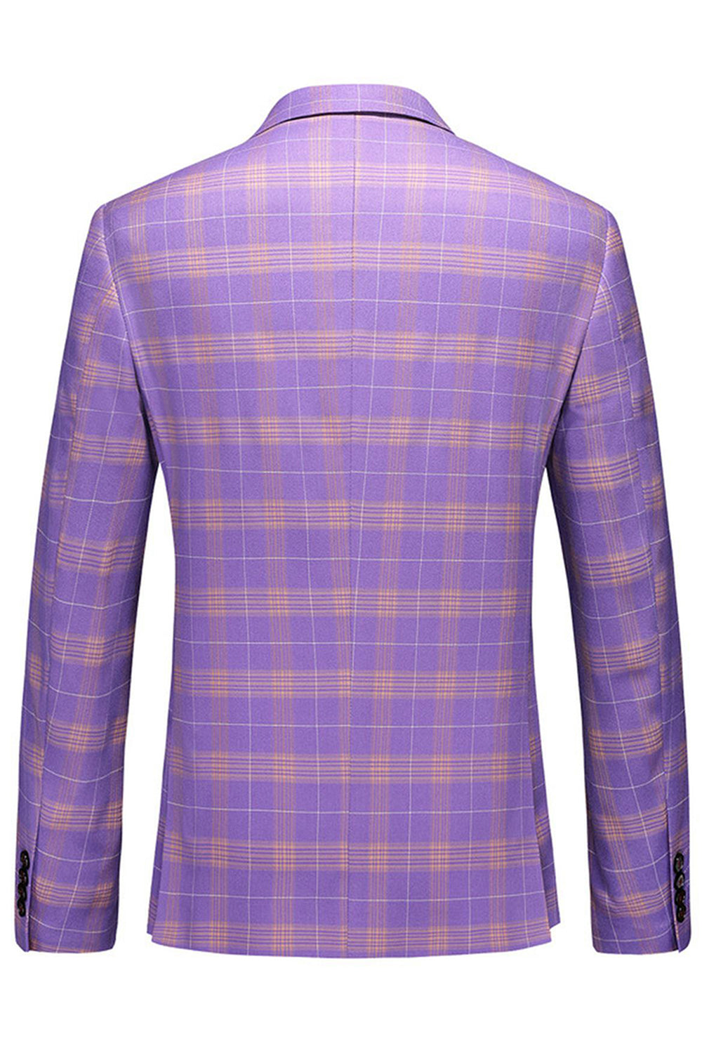 Mäns violettrandiga skårade slag 3 stycken baldräkter