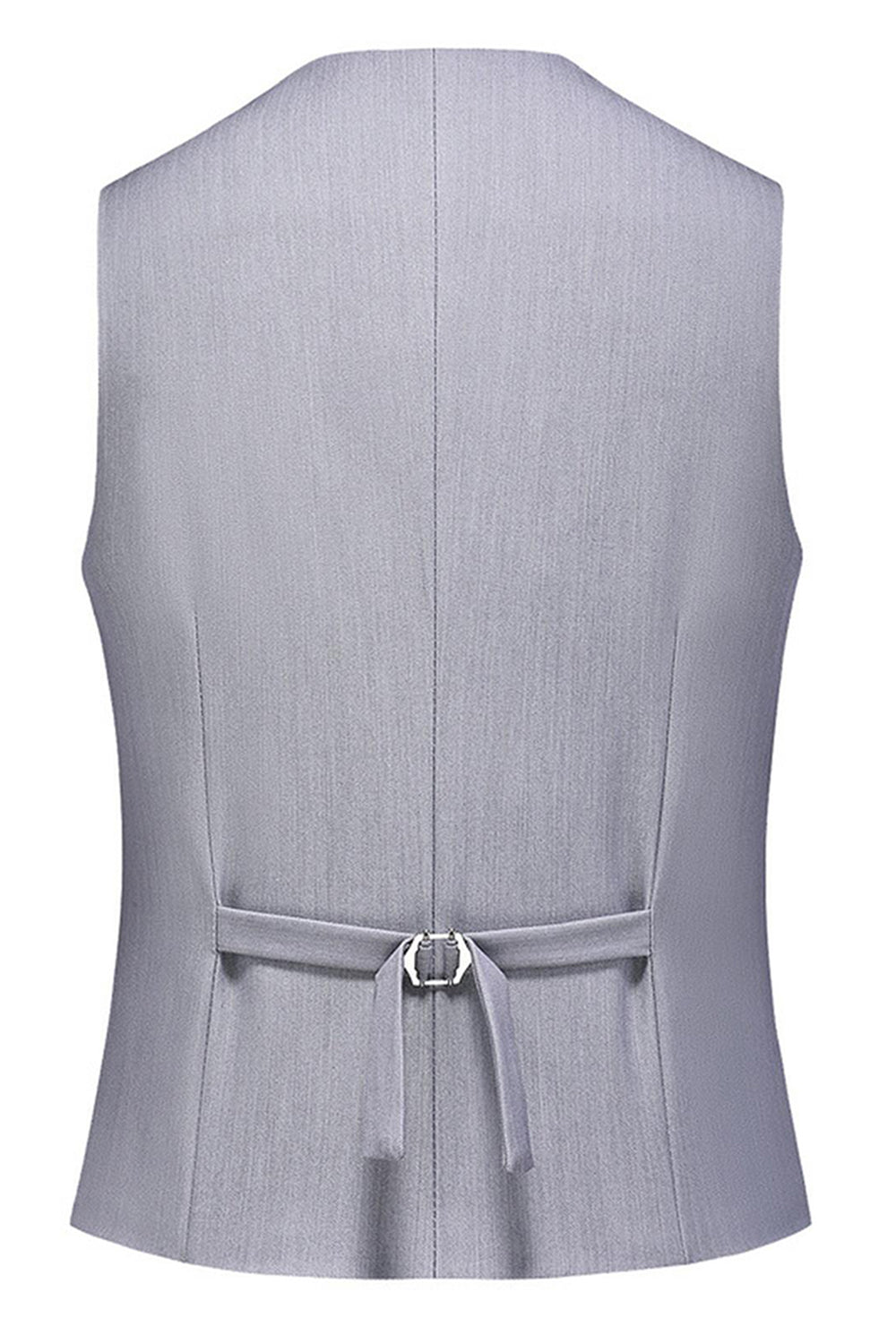 Ljusgrå 3 stycken skårade slag Mäns formella kostymer