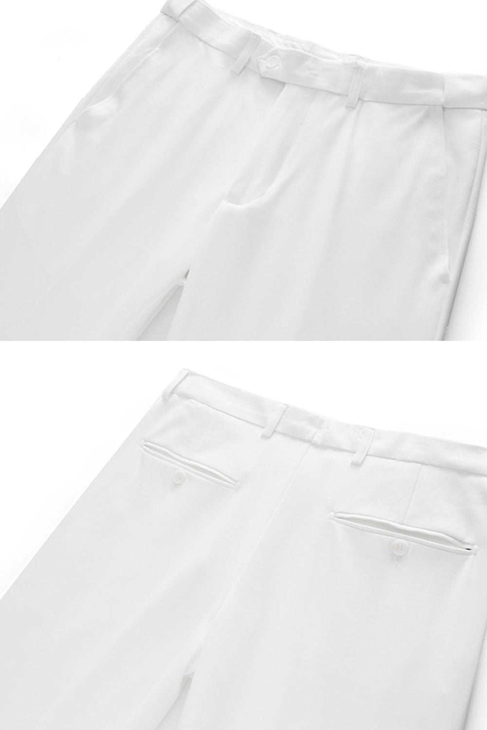 Svart Toppig Kavajslag 3 stycken Satin Baldräkter för män