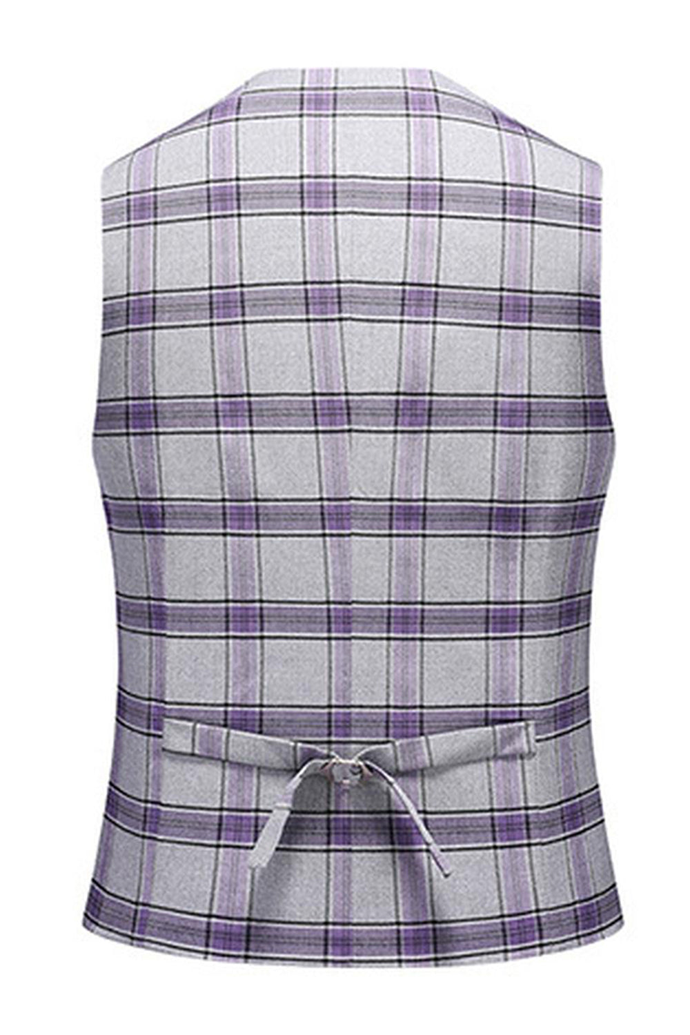 Grålila Randig 3 stycken skårade slag för män baldräkter