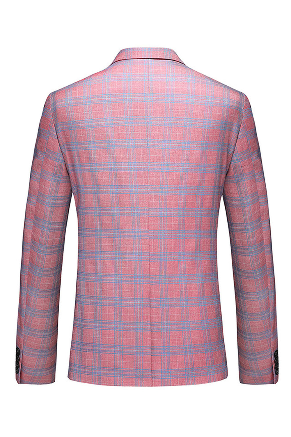 Rosa Randig 2 stycken Toppiga slag Prom Kostymer för män