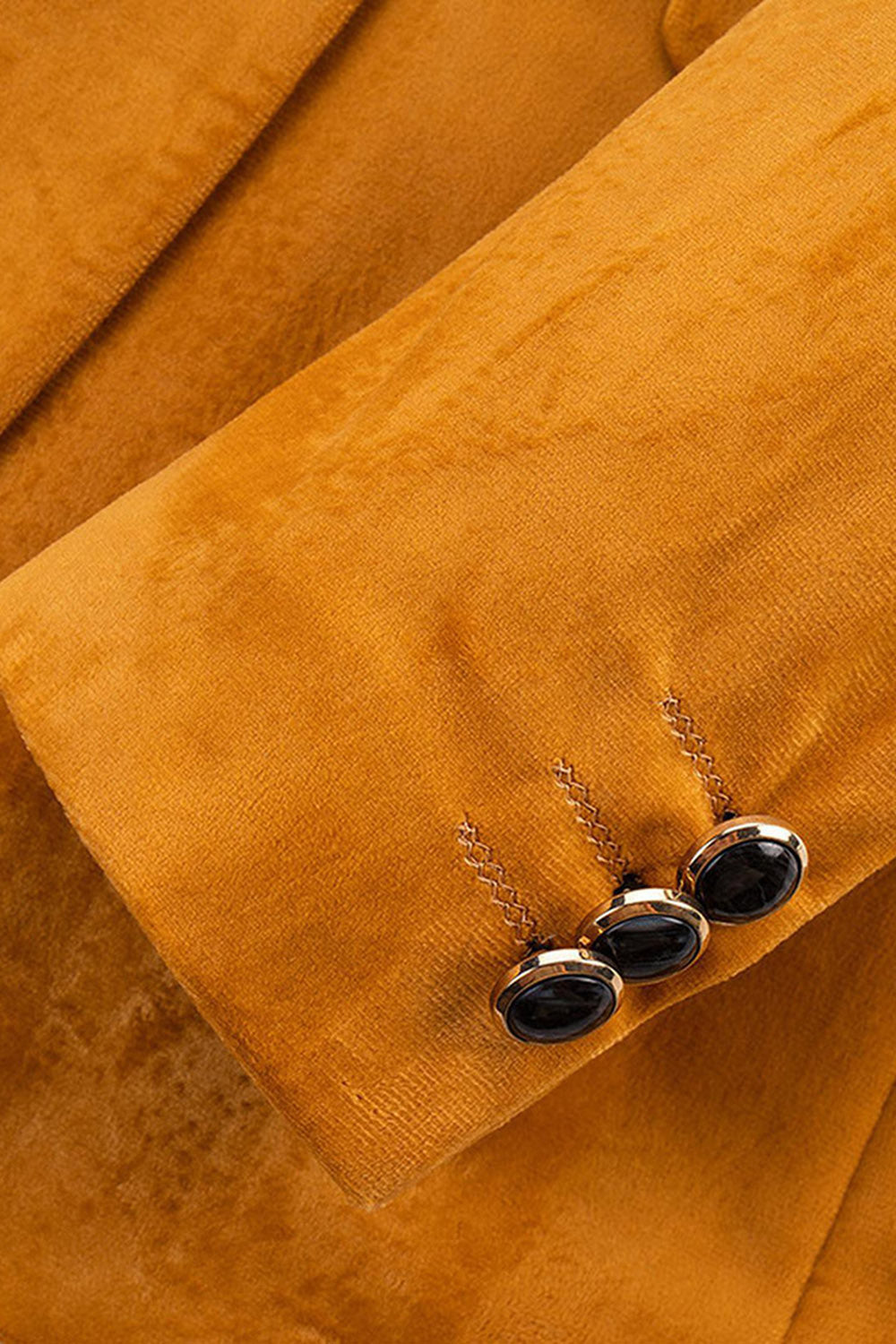 Gul Peak Kavajslag En knapp Bal Kavaj