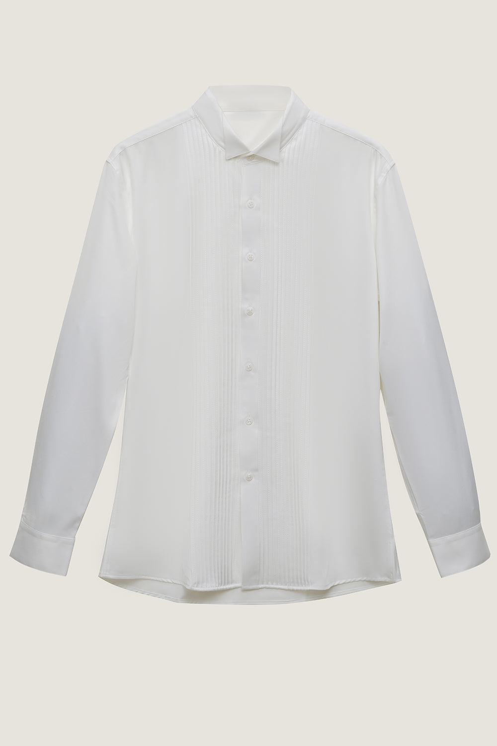 Svarta långa ärmar kostym Skjorta Herr