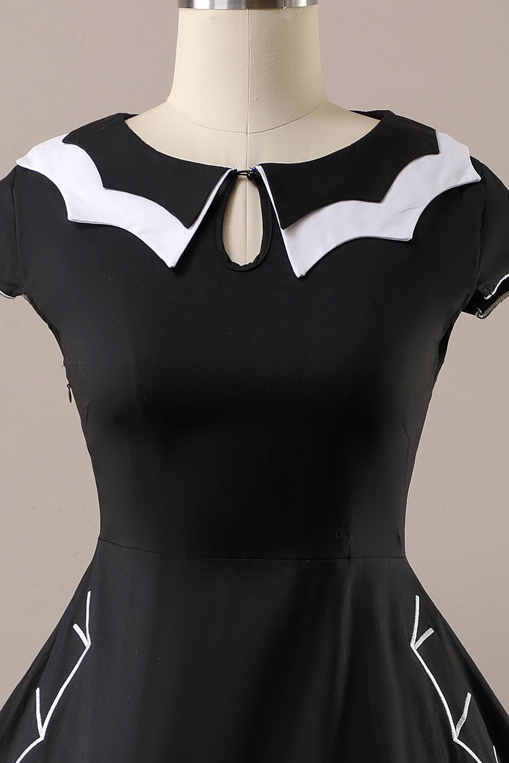 Halloween Bat Print klänning