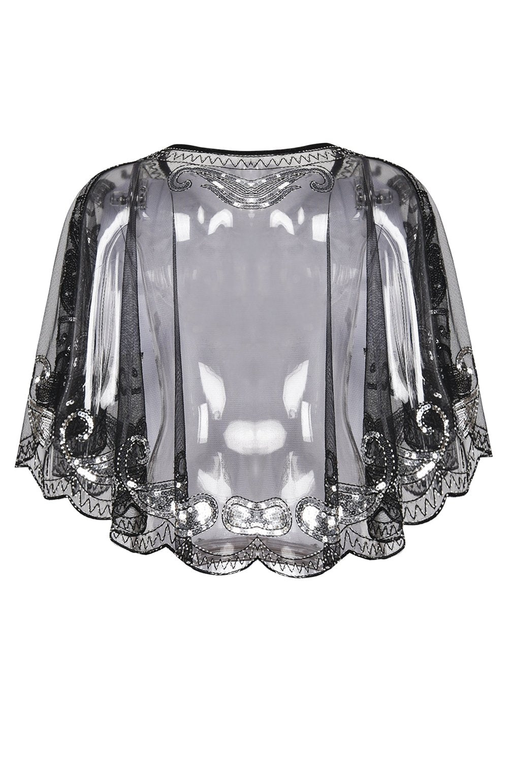 20 Tals Paljetter Cape