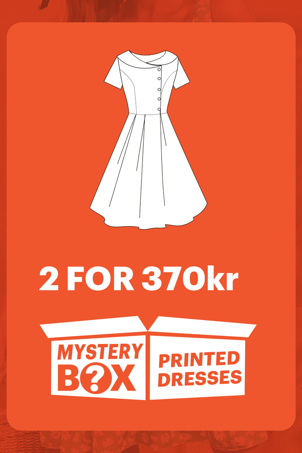 ZAPAKA MYSTERY BOX of 2Pc Printed Dresses
