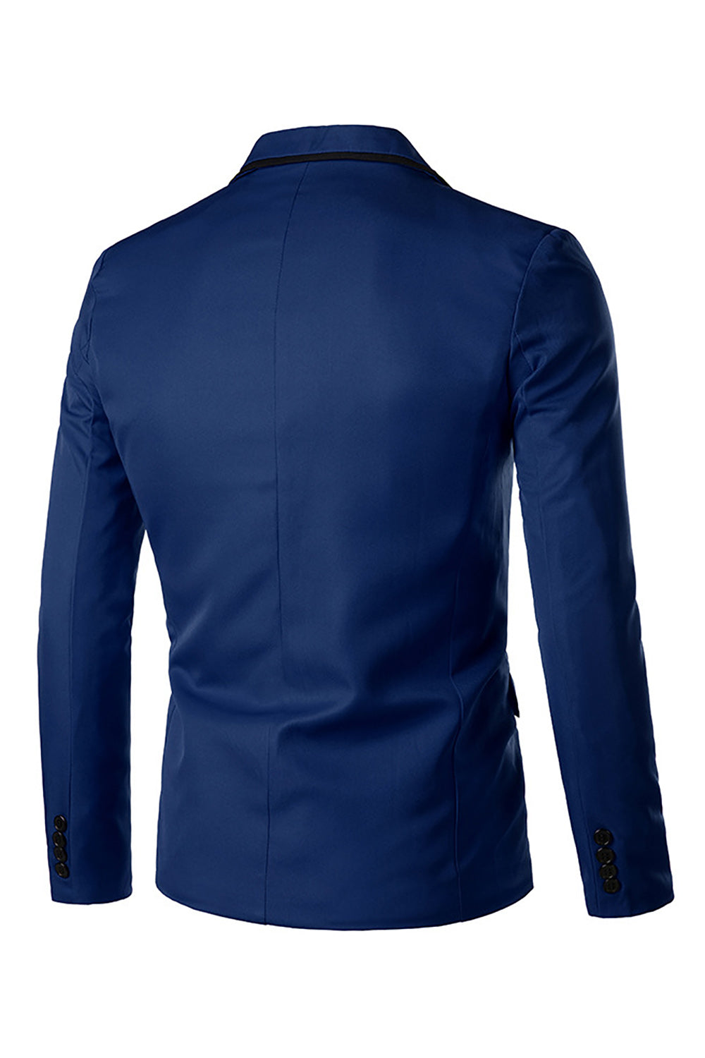 Rosa hackad Lapel Men Prom Blazer
