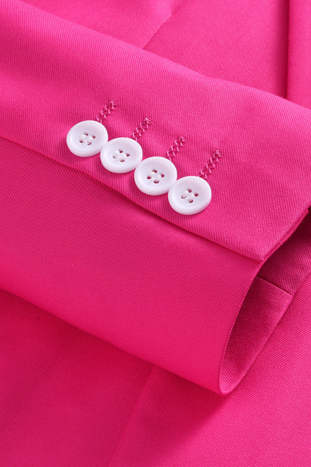 Hot Pink Dubbelknäppt 2 Piece Prom Men Suits