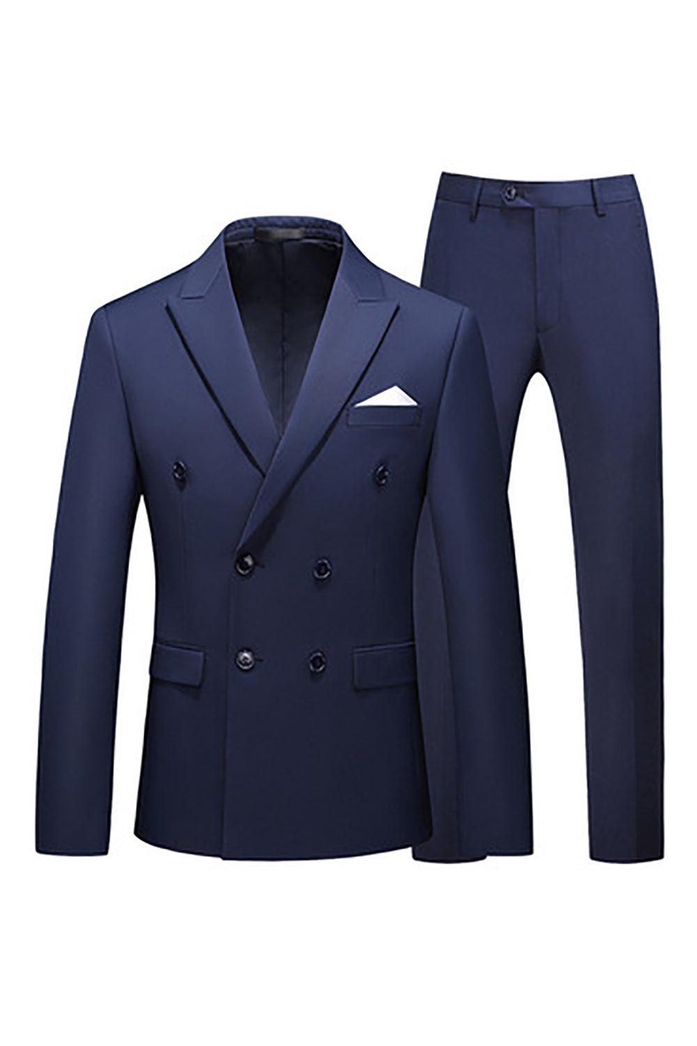 Hot Pink Dubbelknäppt 2 Piece Prom Men Suits