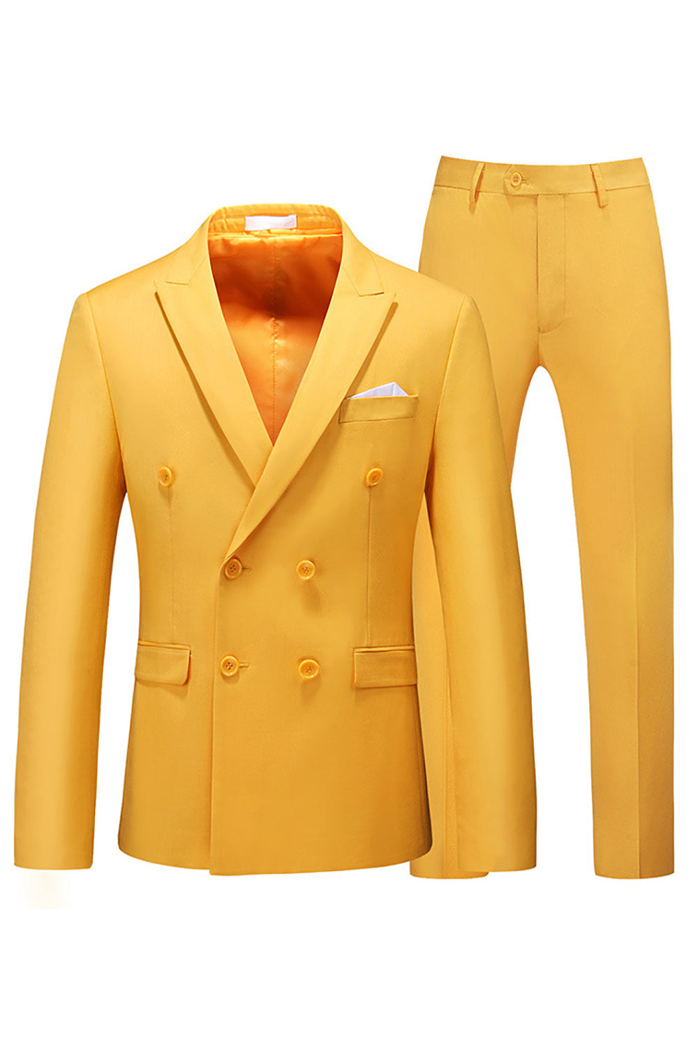 Hot Pink Dubbelknäppt 2 Piece Prom Men Suits