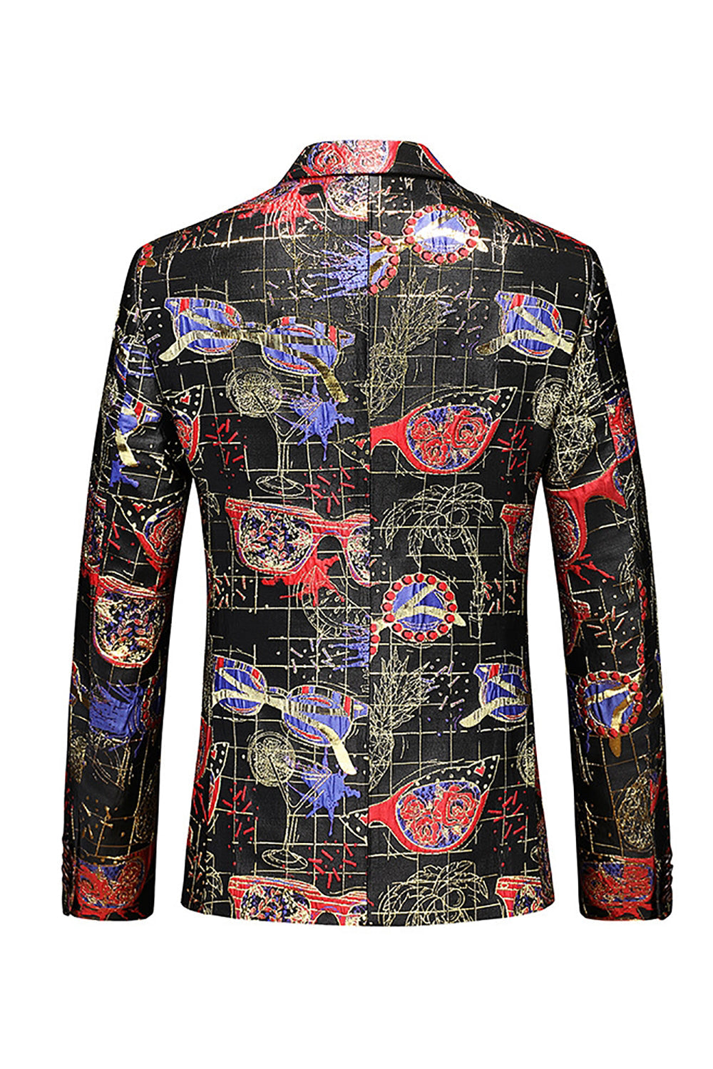 Röda Peak Slag 2-Delade Hemkomstdräkter För Män