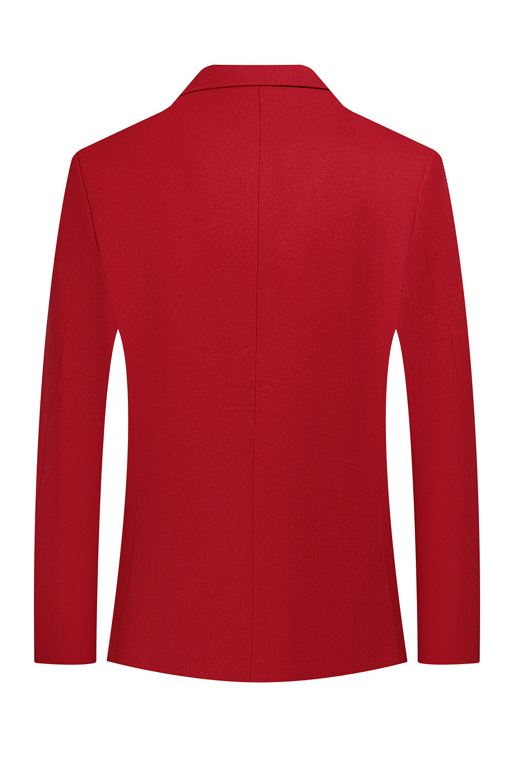 Röd Peak Slag En Knapp 2-delad Baldräkter för Män