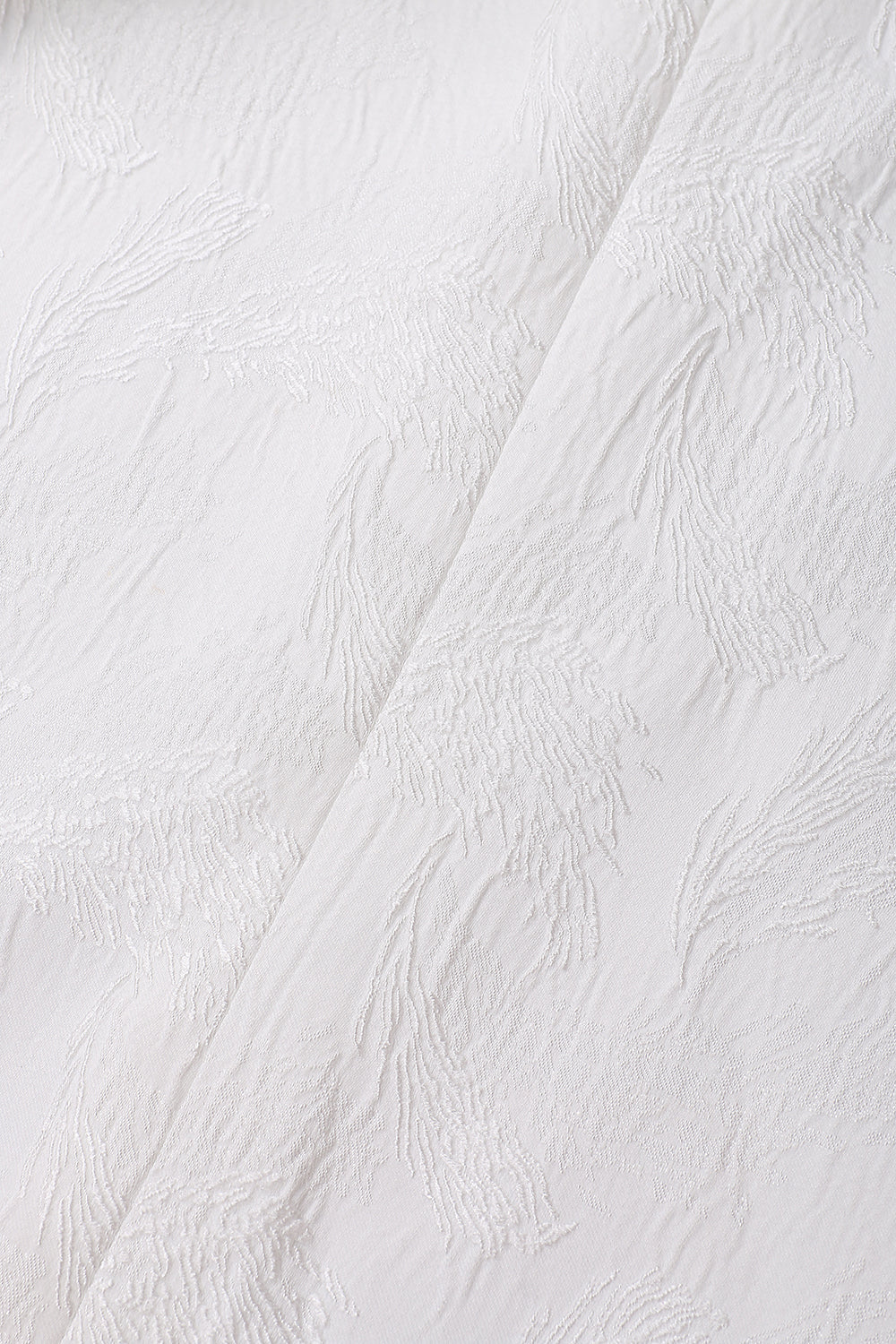 Vit Jacquard Dubbelknäppta 2-delade Herrdräkter