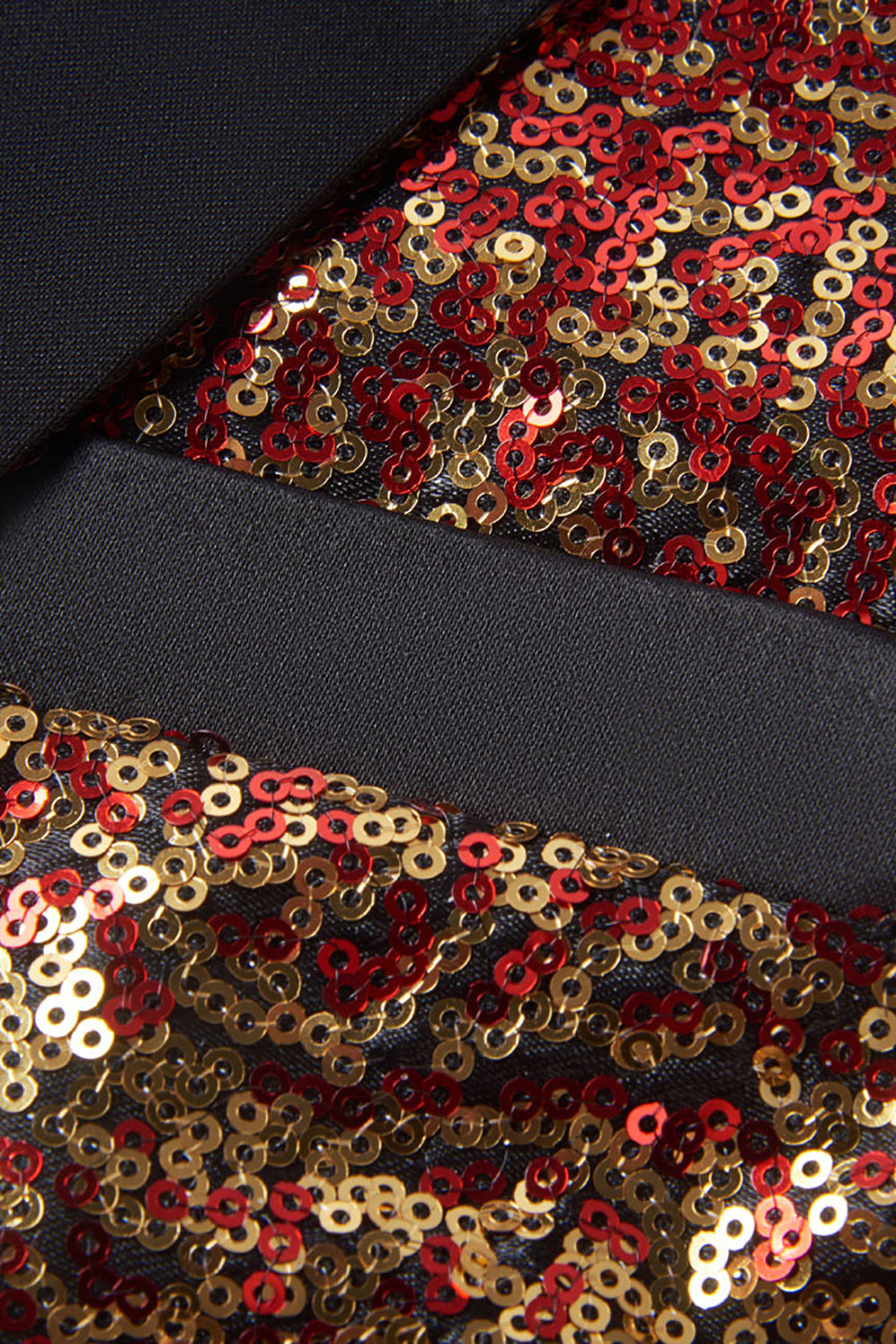 Paljetter Lila 2-Delade Slim Fit Notched Lapel Kostym Herr