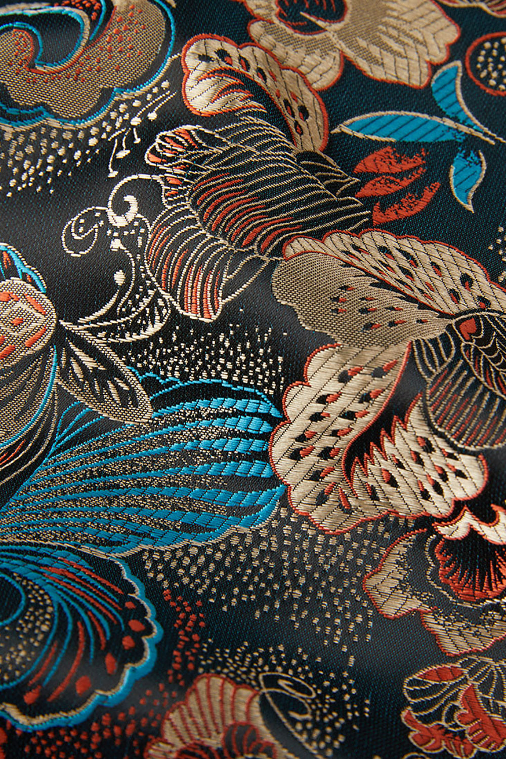 Blommig sjal Lapel Blazer för män