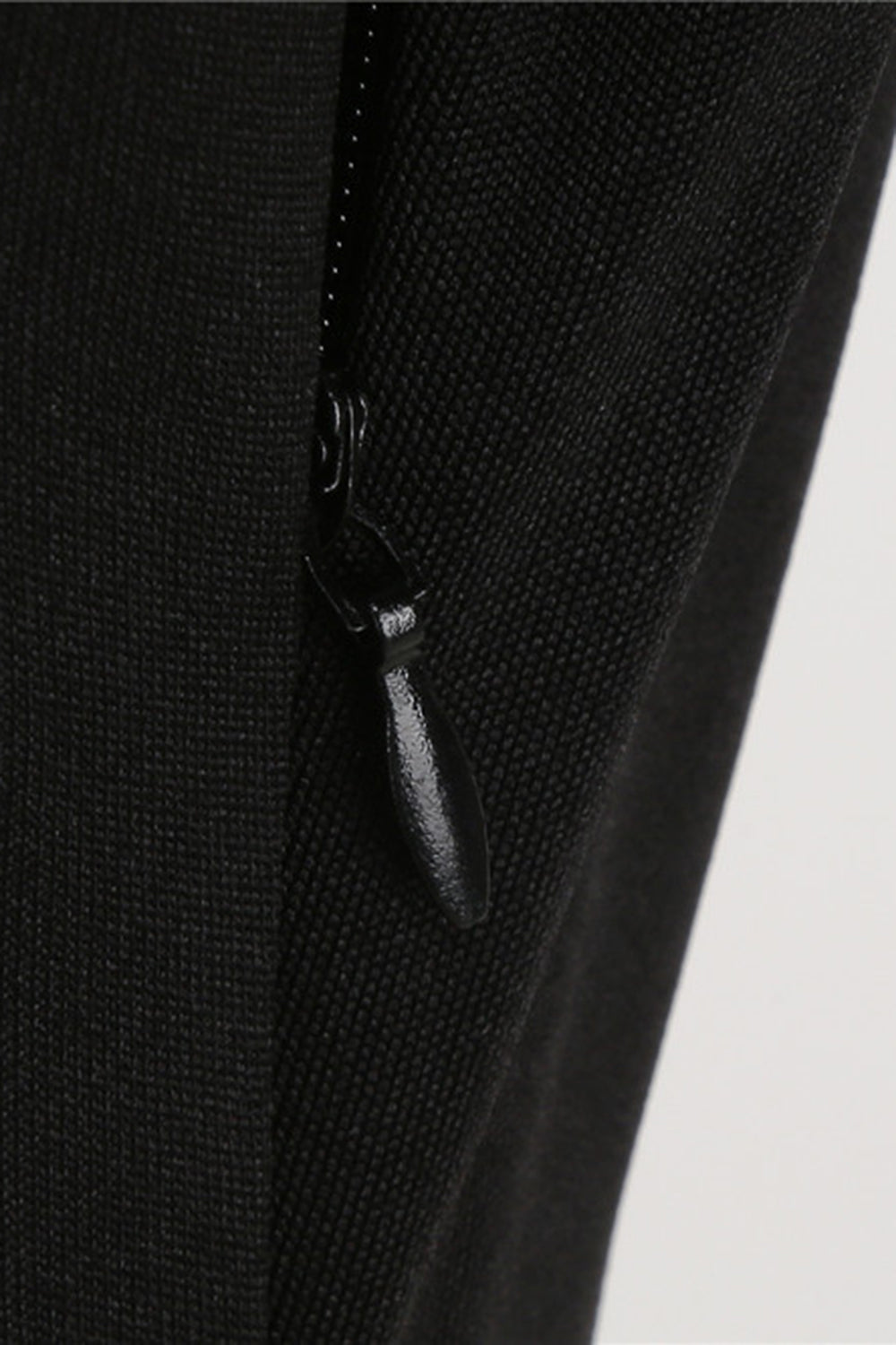 Svart Kall Axel Prickar 1950-Tals Klänning