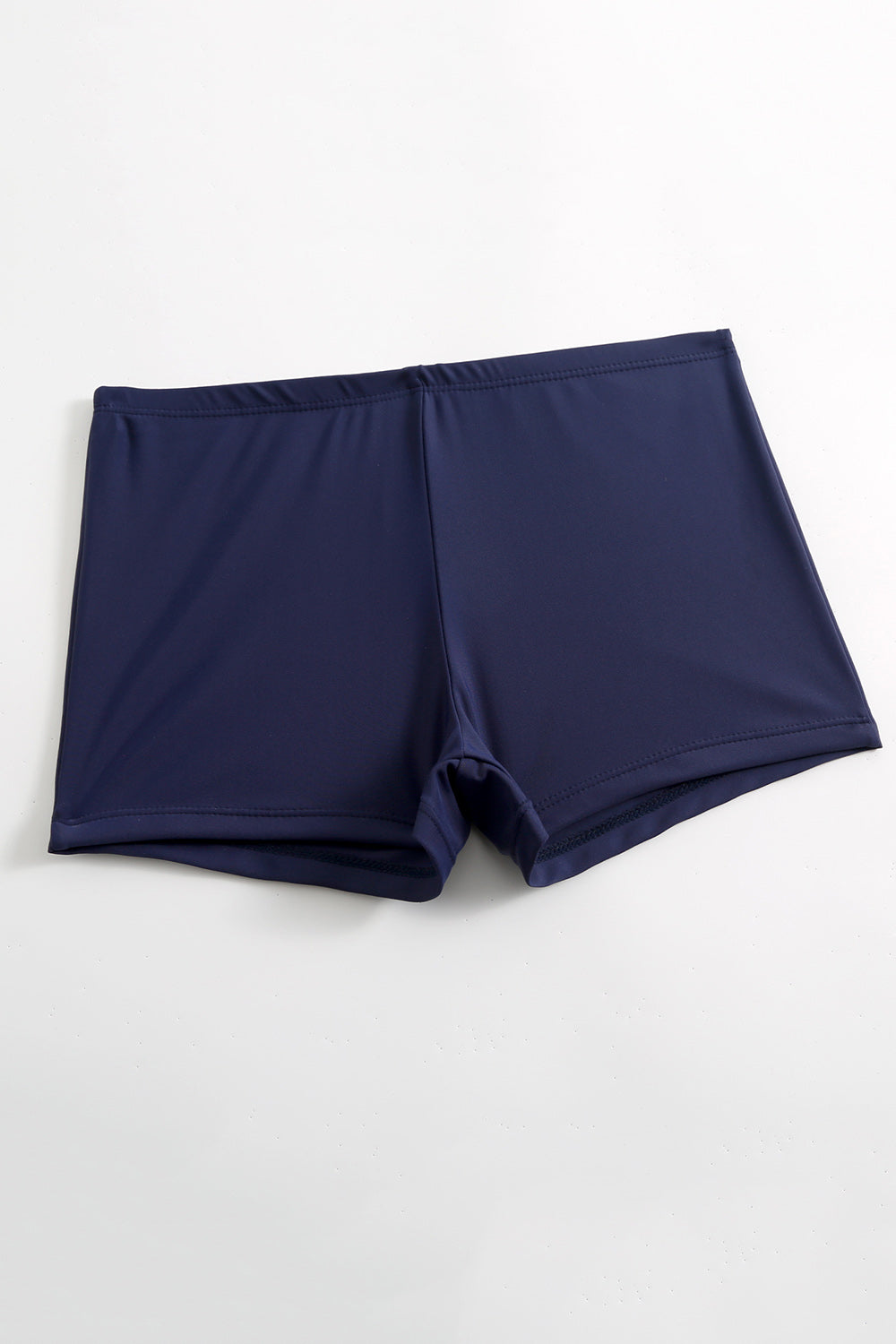 Svart i Ett Stycke Baddräkt med Shorts