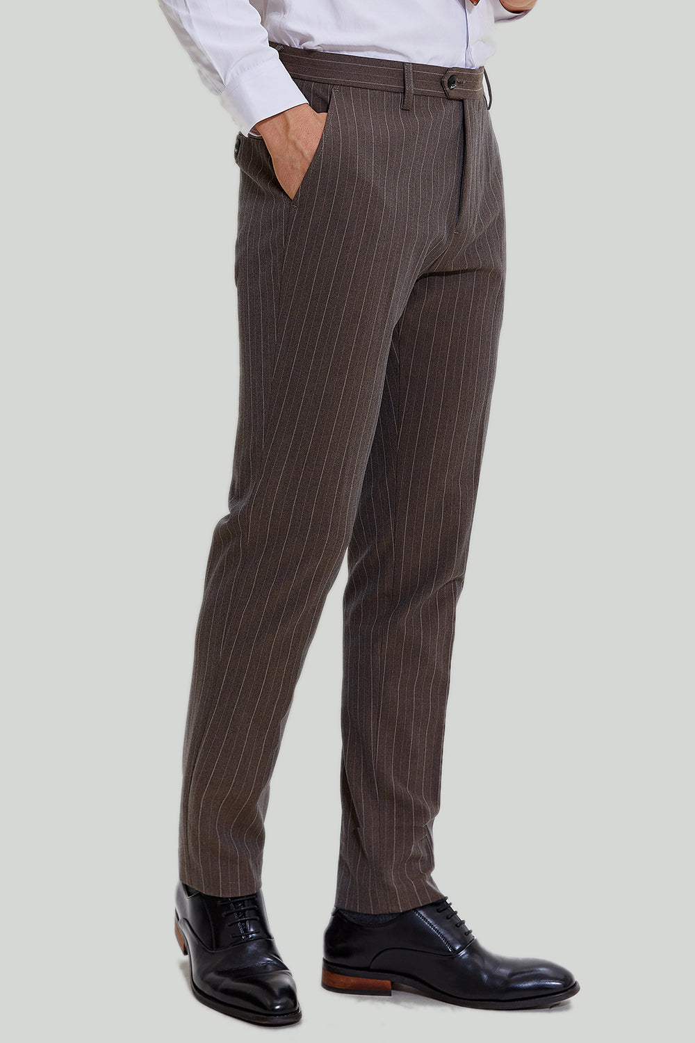 Kaffe Pinstripe 3-Delat Herr Kostym Set