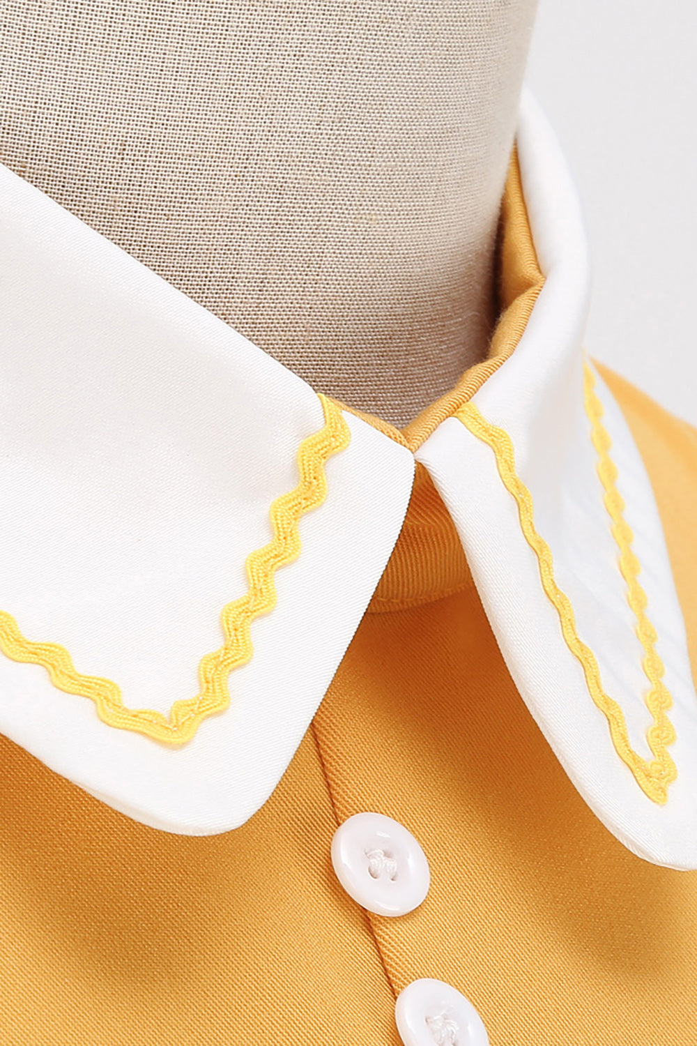 Ljusblå 50 Tals Vintage Klänning