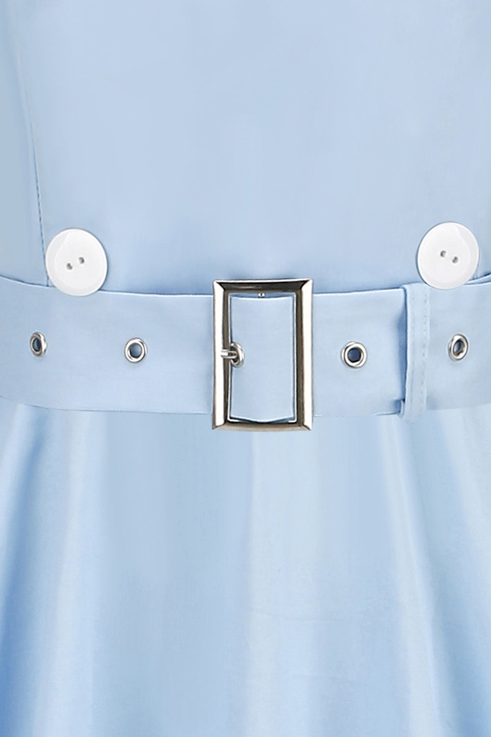 Svart 50-Tals Klänning med Bälte