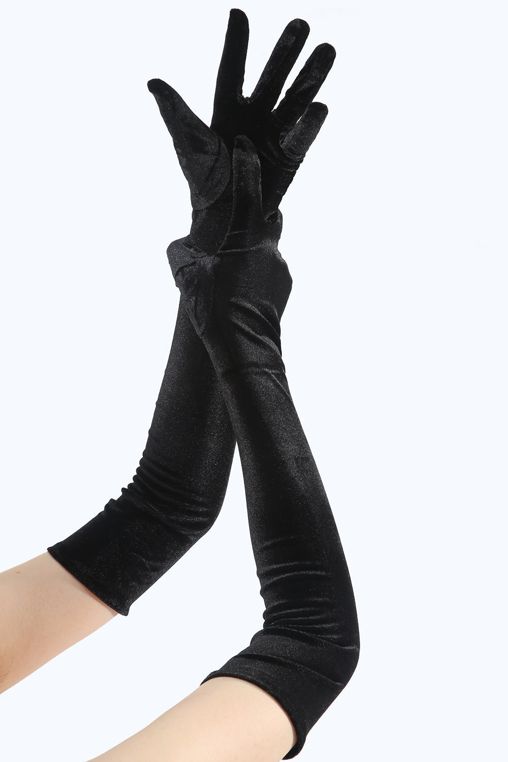 Svart 20 Tals Handskar