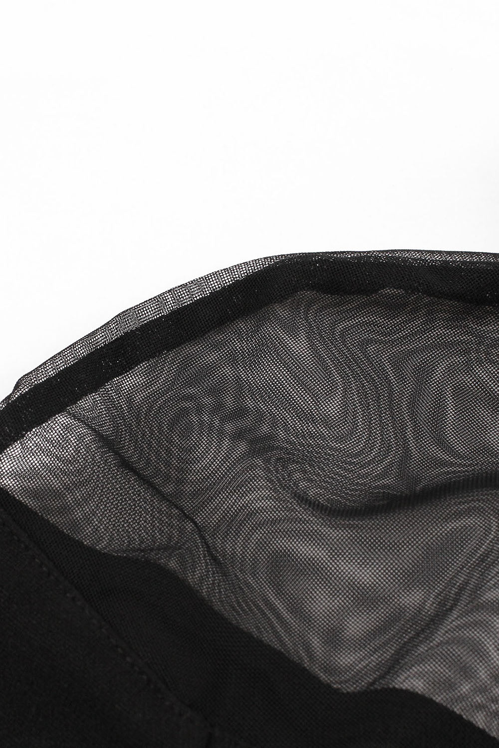 Vintage svart Halloween klänning med långa ärmar