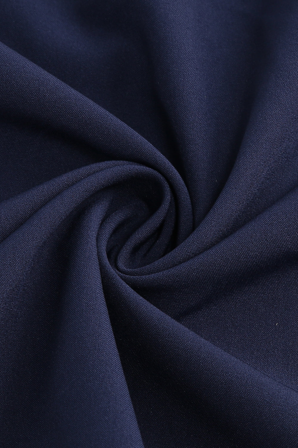 Blå Grimma Rand Gunga Retro Vintage Klänning