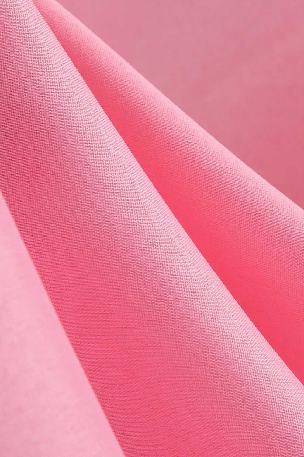 Rosa kepsärmar A-linje 1950-talsklänning