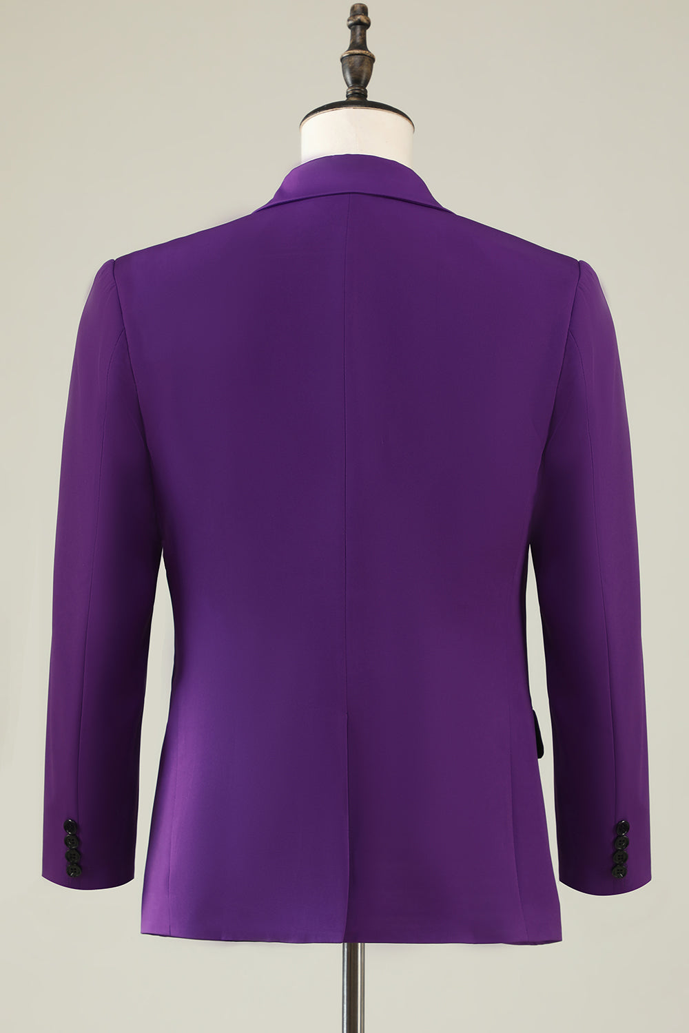 Lila Dubbelknäppta 3-Delade Baldräkter