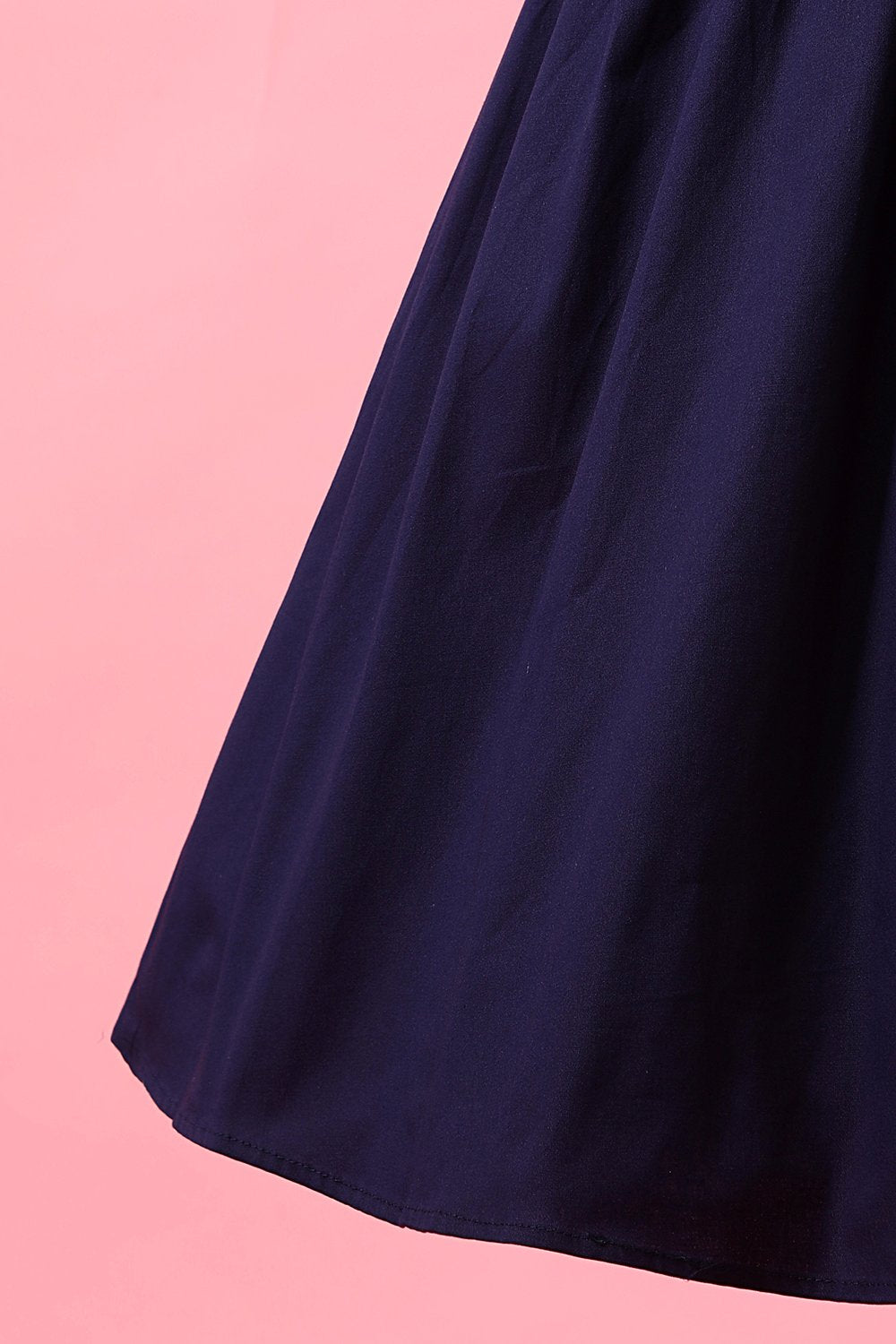 Marinblå Blå Lapptäcke V-ringning Vanlig Wrap Klänning