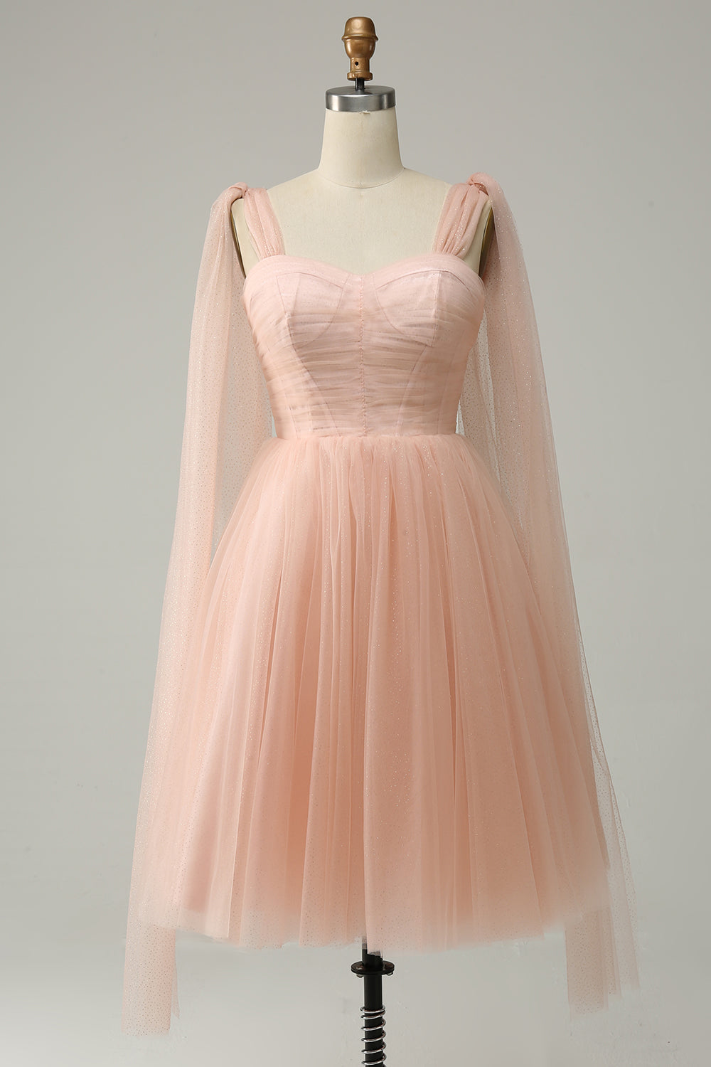 Blush Tyll En Line Älskling Midi Balklänning