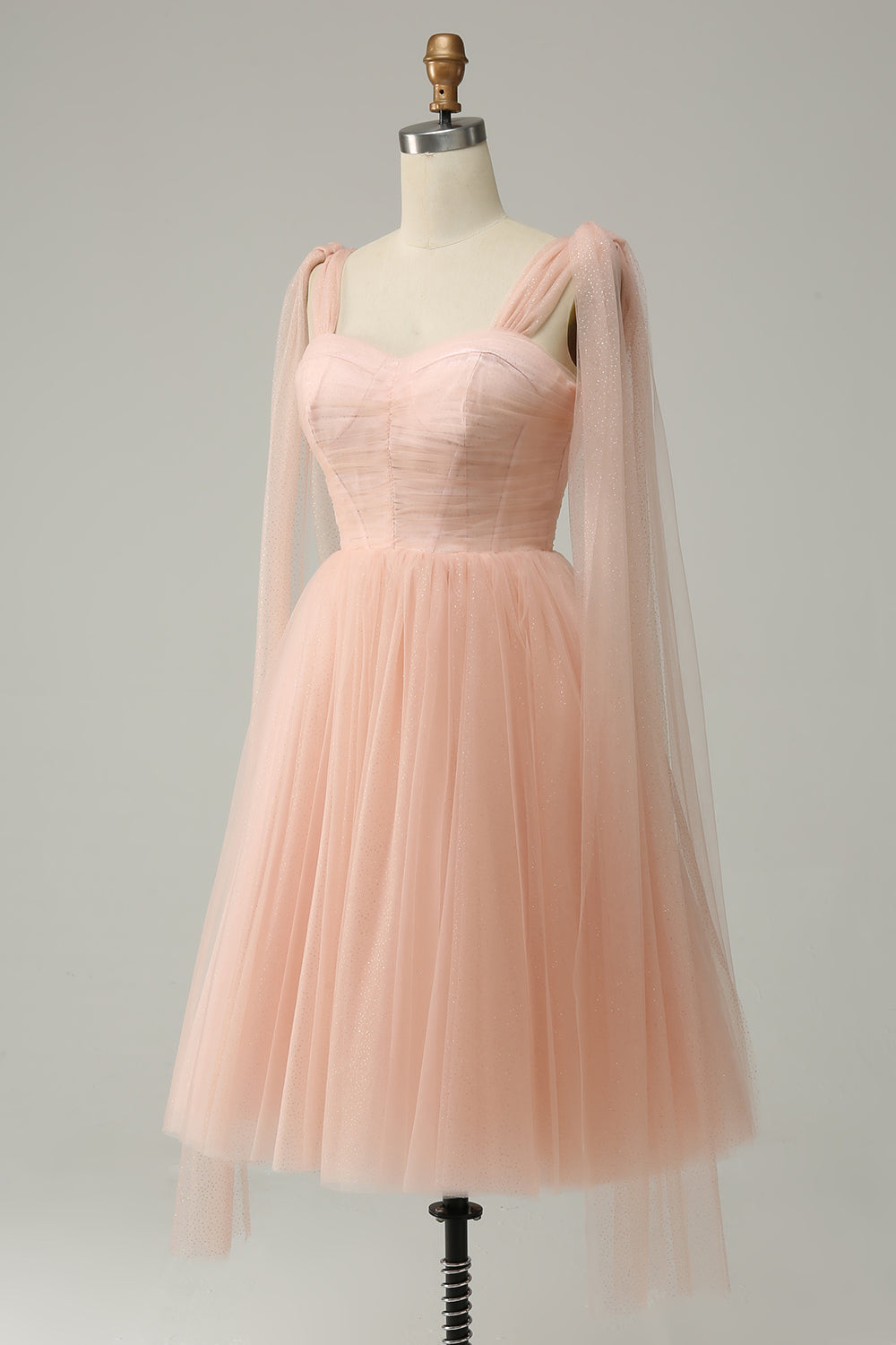 Blush Tyll En Line Älskling Midi Balklänning