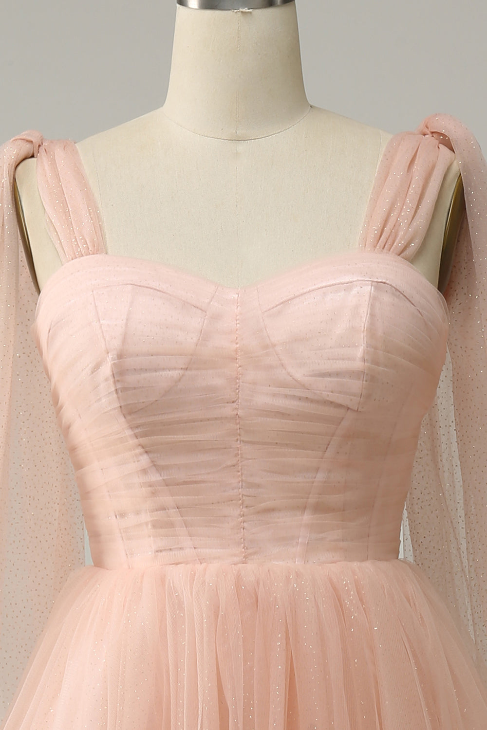 Blush Tyll En Line Älskling Midi Balklänning