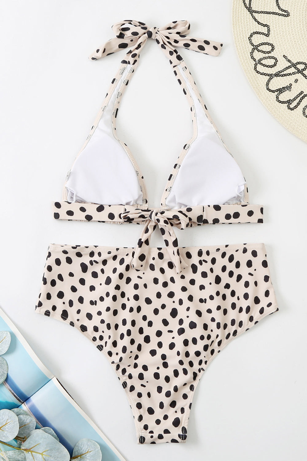 Baddräkt i två delar Halter Neck