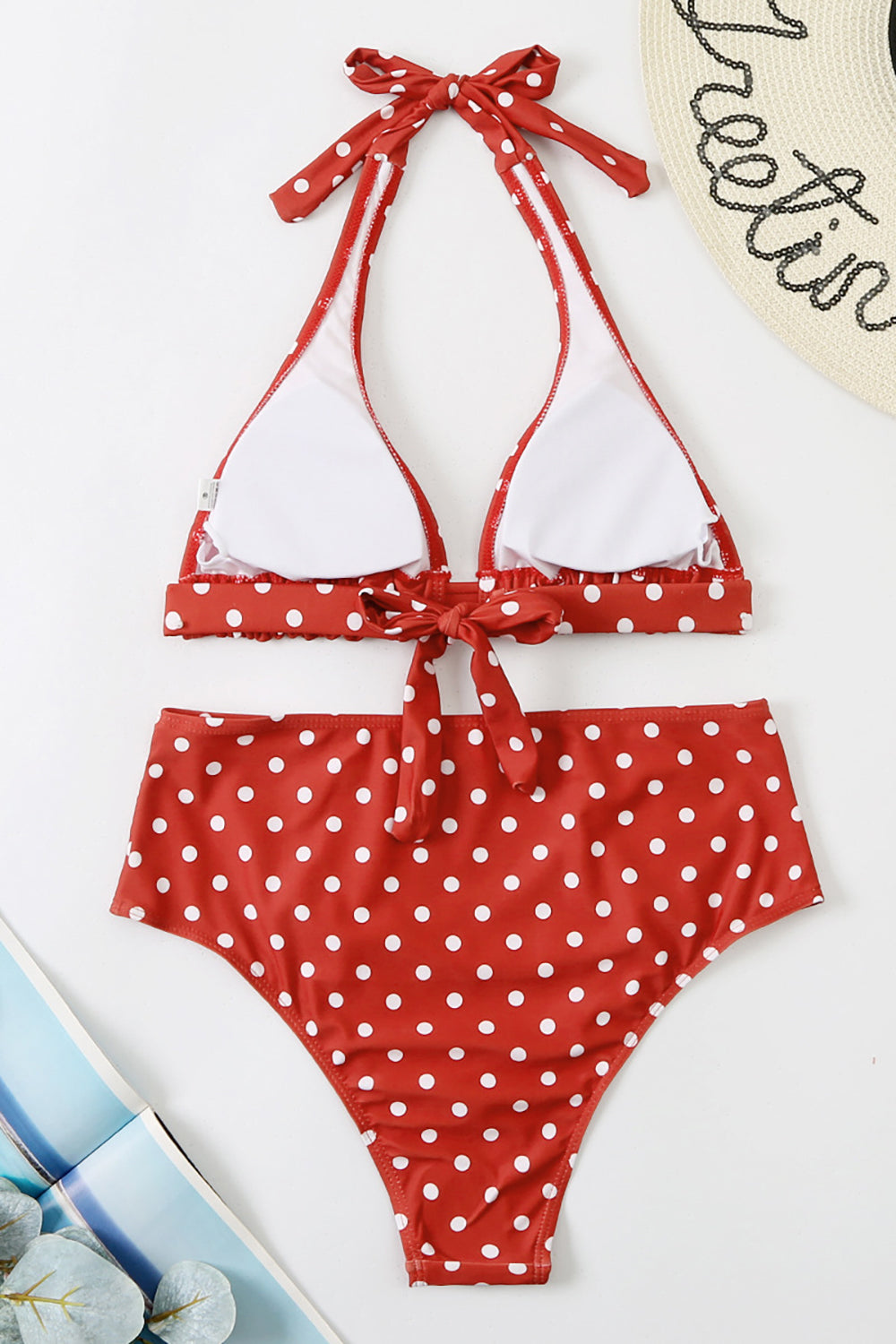 Baddräkt i två delar Halter Neck