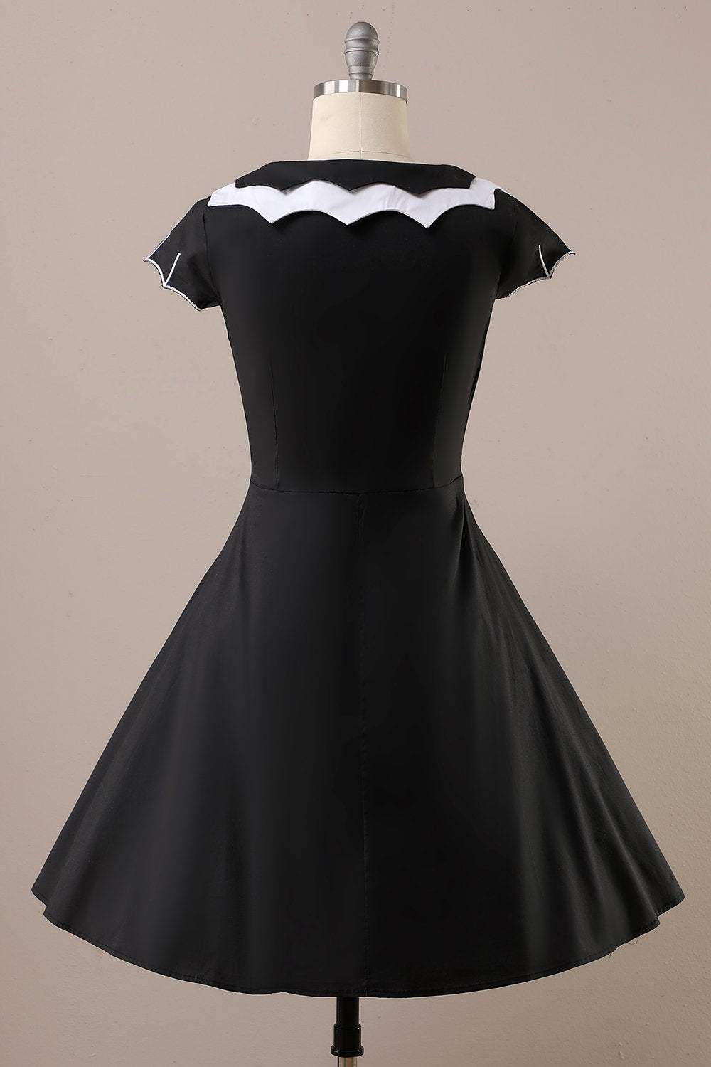 Halloween Bat Print klänning