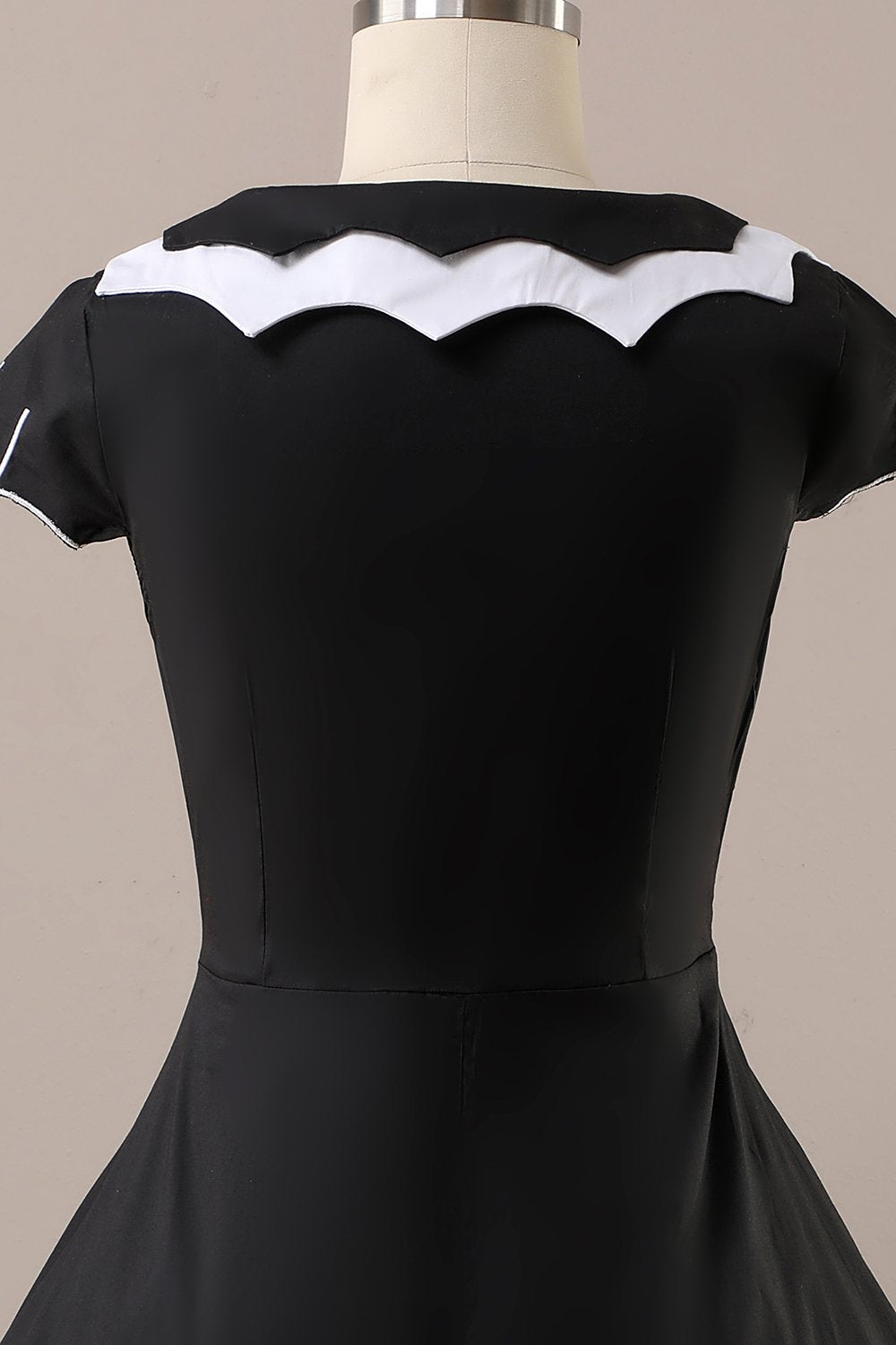 Halloween Bat Print klänning