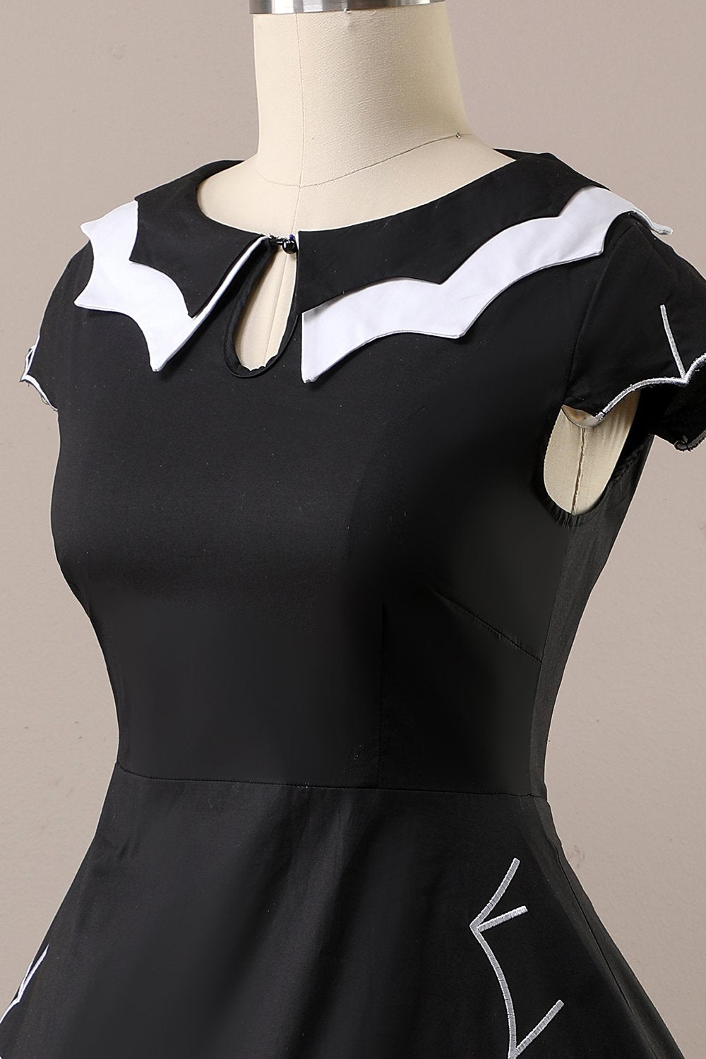 Halloween Bat Print klänning