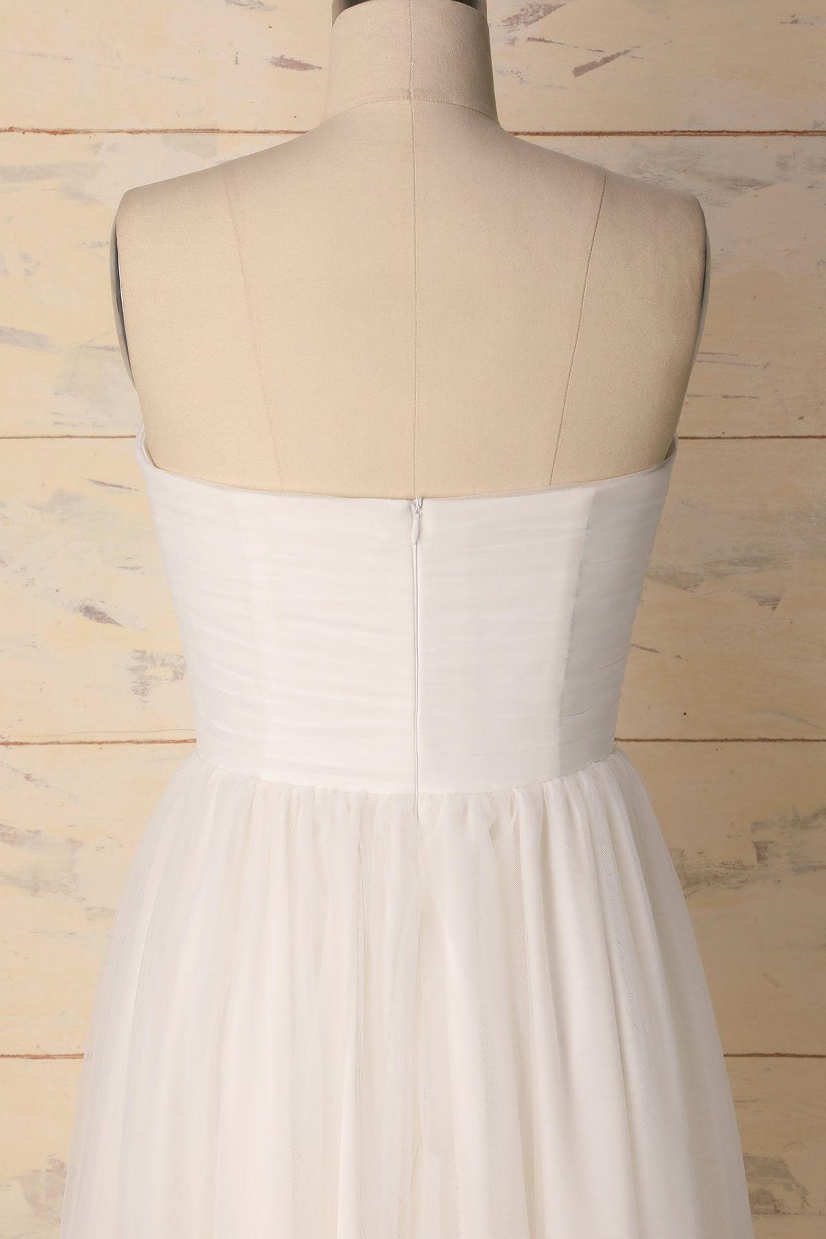 Vit Sweetheart Dress - ZAPAKA