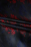 Dark Navy 2 stycken sjal slag kostymer för män