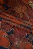 Brun Jacquard Sjal Kavajslag Mäns 2 stycken kostymer