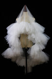 Multi Layer Ruffled Fluffy Brud Slöja