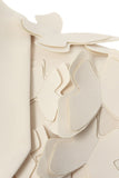 Beige Oversize Kavaj för kvinnor med 3D-fjärilar