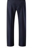 Mörklila Skårade Kavajslag 3 stycken Slim Fit Groomsmen Kostymer