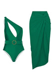 Svarta One Piece Cut Out Beach Badkläder