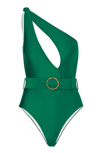 Svarta One Piece Cut Out Beach Badkläder