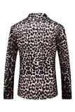 Leopard Peak slag 2-delade baldräkter för män